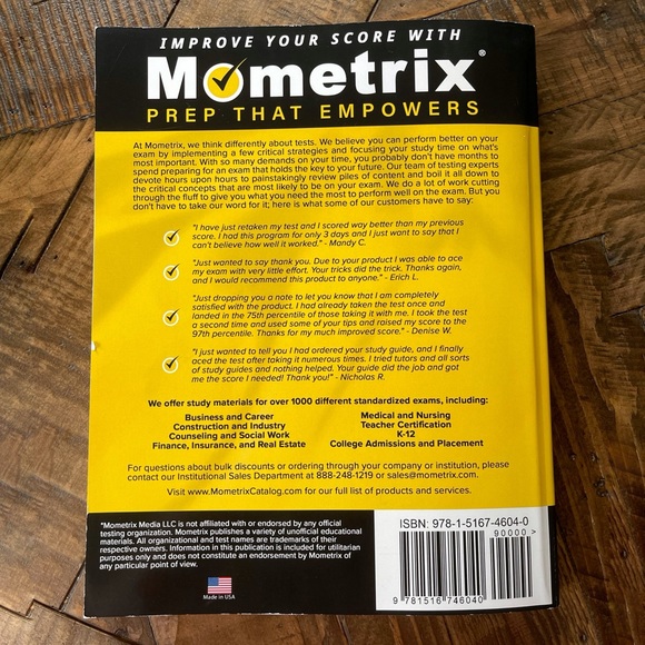 Mometrix TEAS Secrets Study Guide - Picture 2 of 3